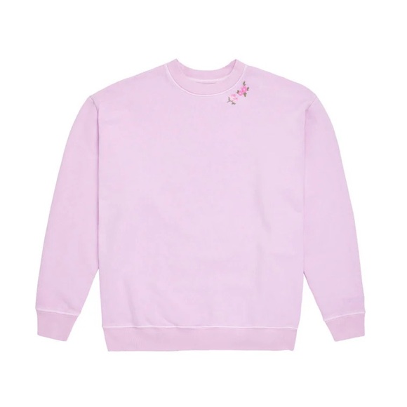 LoveShackFancy Lavender PALO PULLOVER - lavender FLORAL - Picture 5 of 5